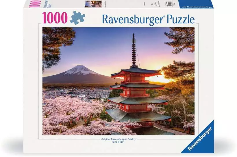 日本五重塔富士山