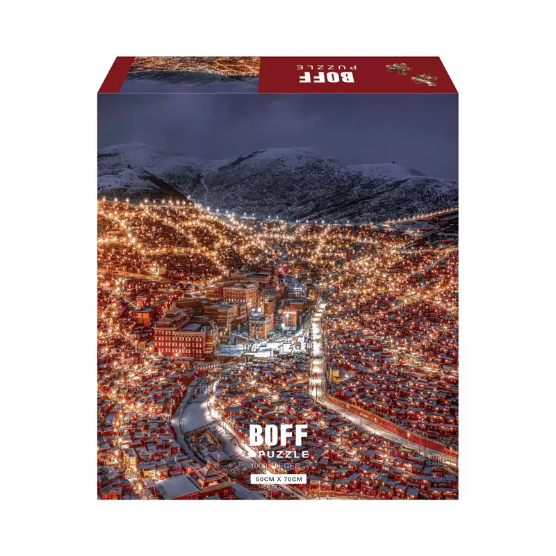 色達夜景(1,000 片)