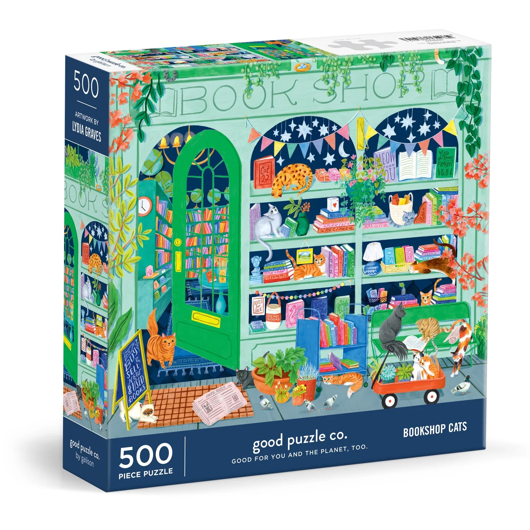書店貓咪(500 片)