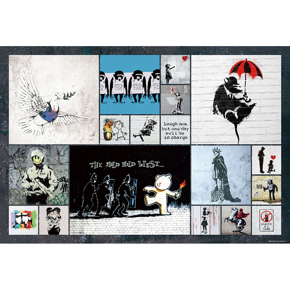 BANSKY 畫廊(1,000 片)