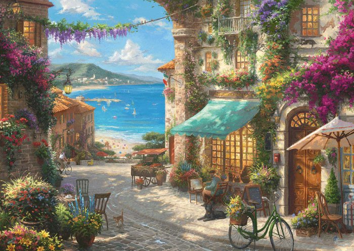 海邊咖啡館