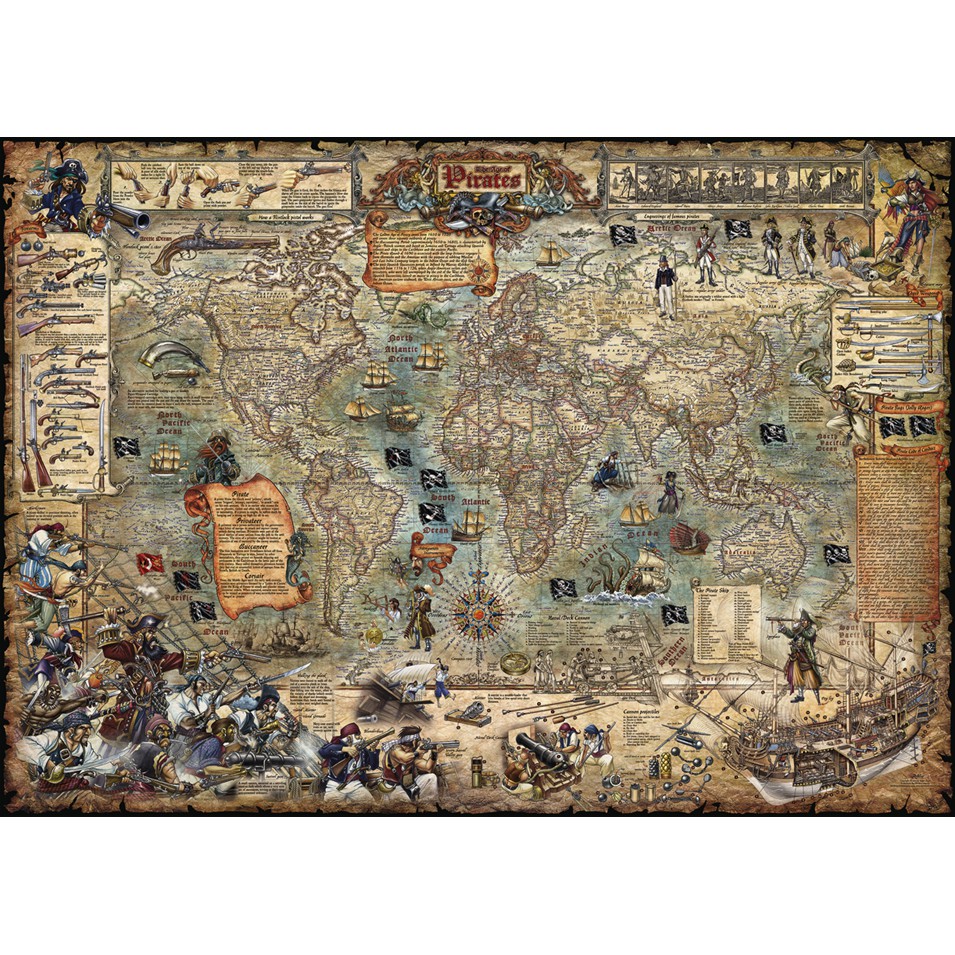 海盜世界地圖