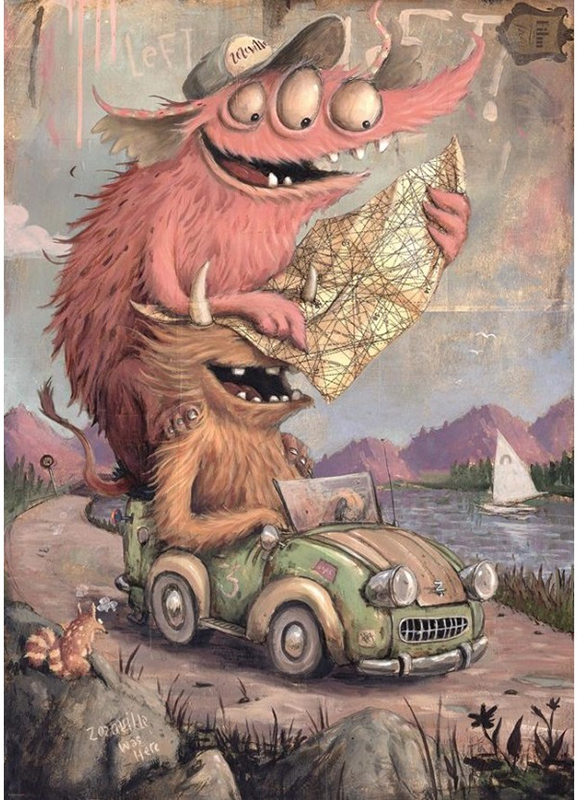 小怪獸-怪獸去旅行