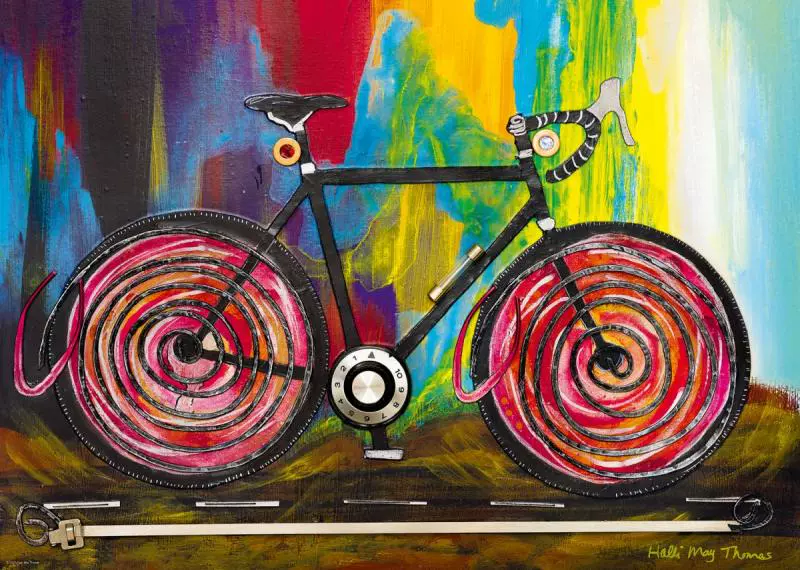 藝術自行車
