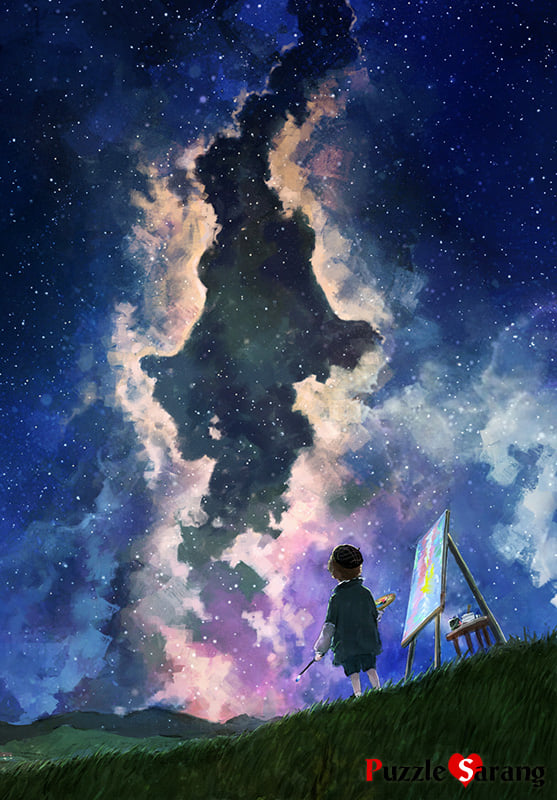 畫銀河的孩子
